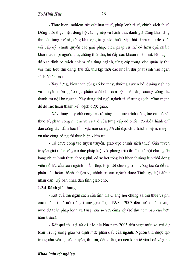 image for page Đổi mới công tác quản lý thu thuế trên địa bàn tỉnh Hà Giang