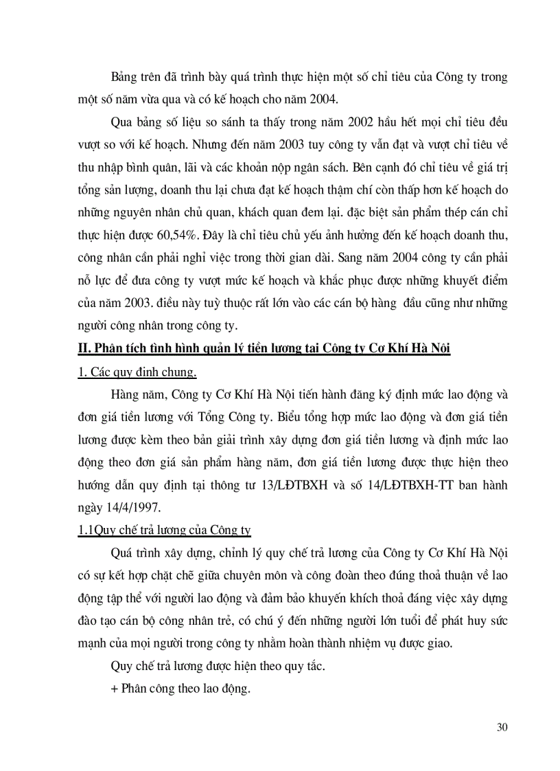 image for page Một số biện pháp nhằm tăng cường công tác quản lý tiền lương tại Công ty Cơ Khí Hà Nội