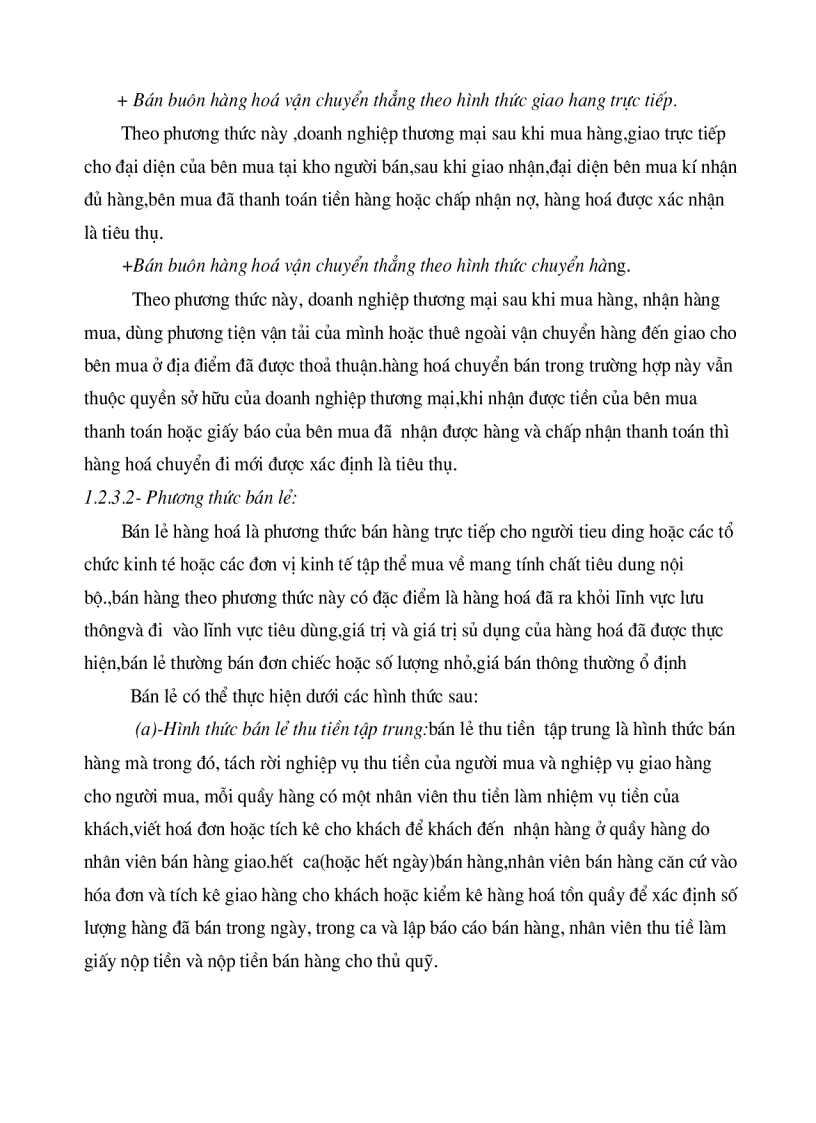 image for page Tổ chức hạch toán thành phẩm tiêu thụ thành phẩm ở công ty rau quả việt nam