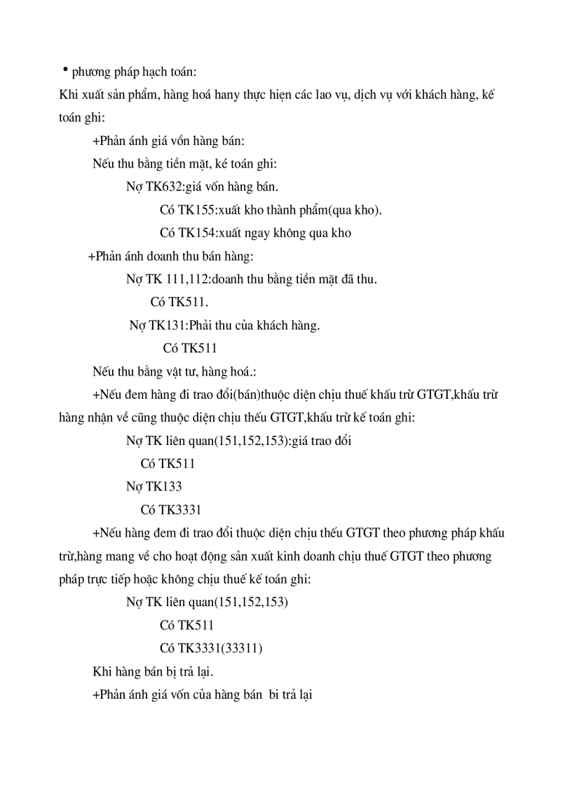 image for page Tổ chức hạch toán thành phẩm tiêu thụ thành phẩm ở công ty rau quả việt nam