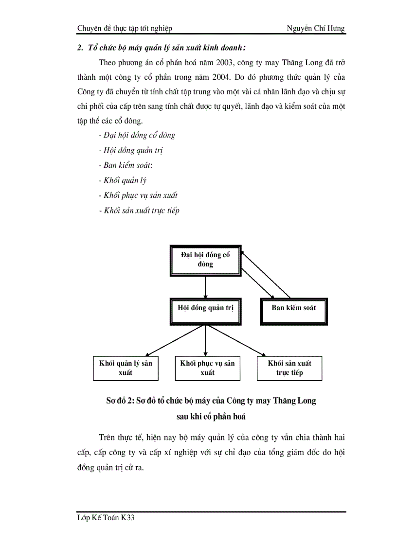 image for page Hoàn thiện công tác kế toán tập hợp chi phí sản xuất và tính giá thành sản phẩm tại Công ty cổ phần May Thăng Long