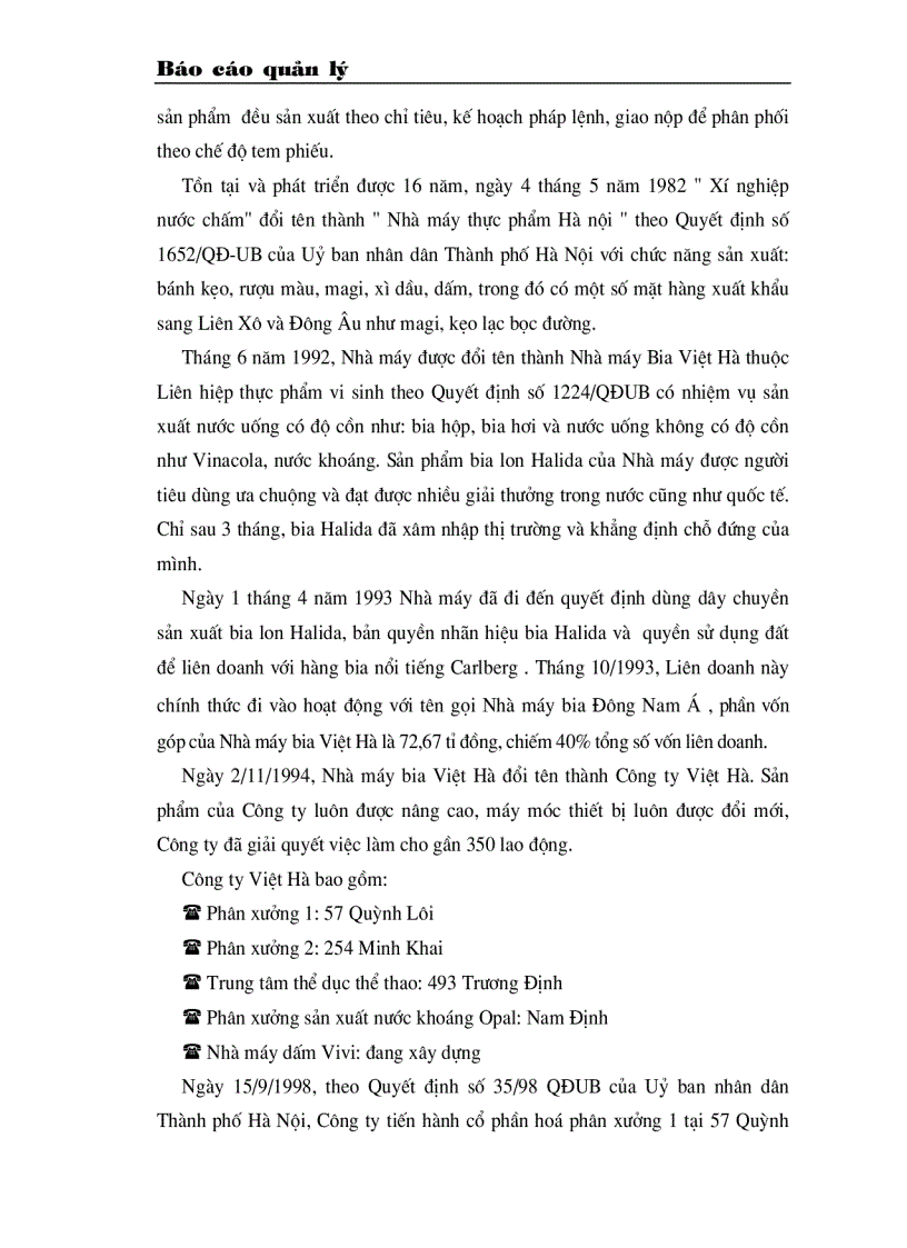 image for page Hoàn thiện công tác quản lý NVL tại công ty SXKD đầu tư và dịch vụ Việt Hà