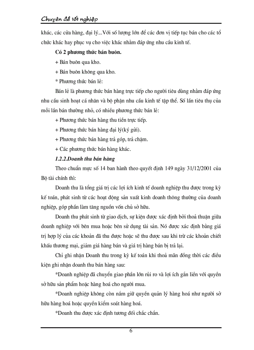 image for page Tổ chức kế toán bán hàng và xác định kết quả bán hàng ở công ty cổ phần thuốc lá và chế biến thực phẩm Bắc Giang