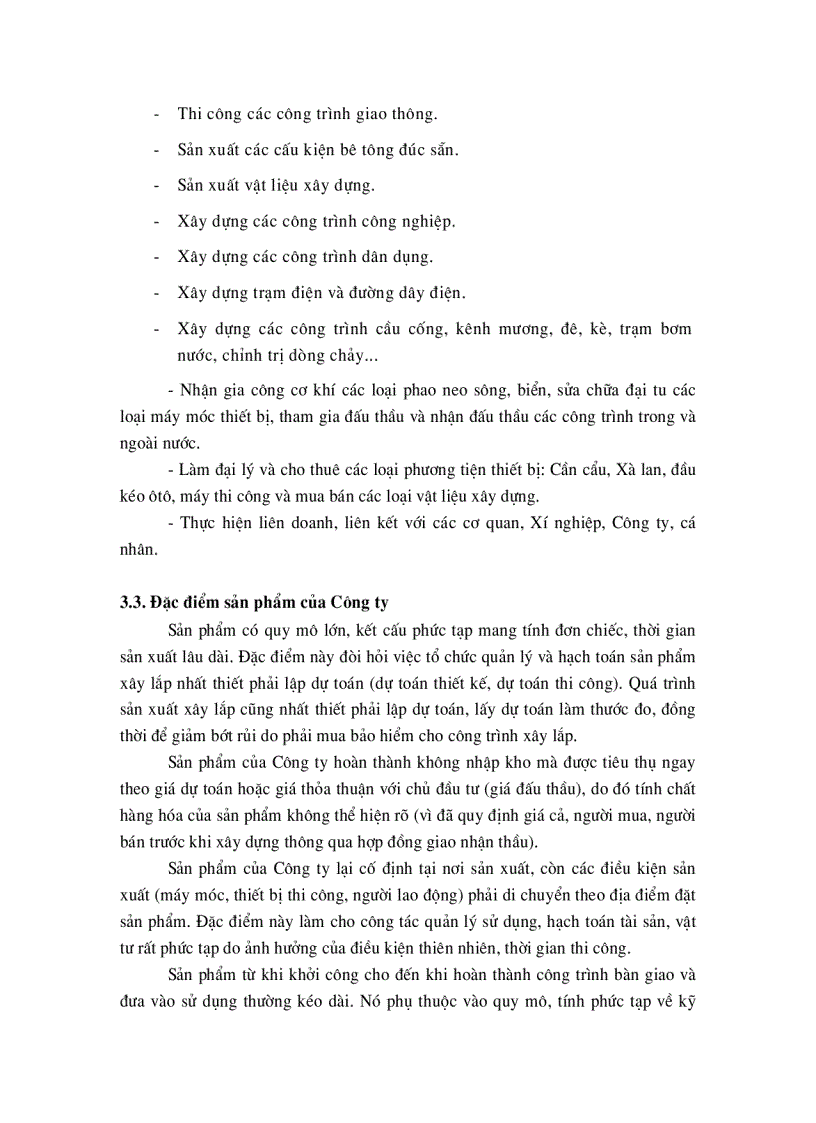 image for page Thực trạng công tác hạch toán nguyên vật liệu và công cụ dụng cụ tại Công ty công trình đường thuỷ