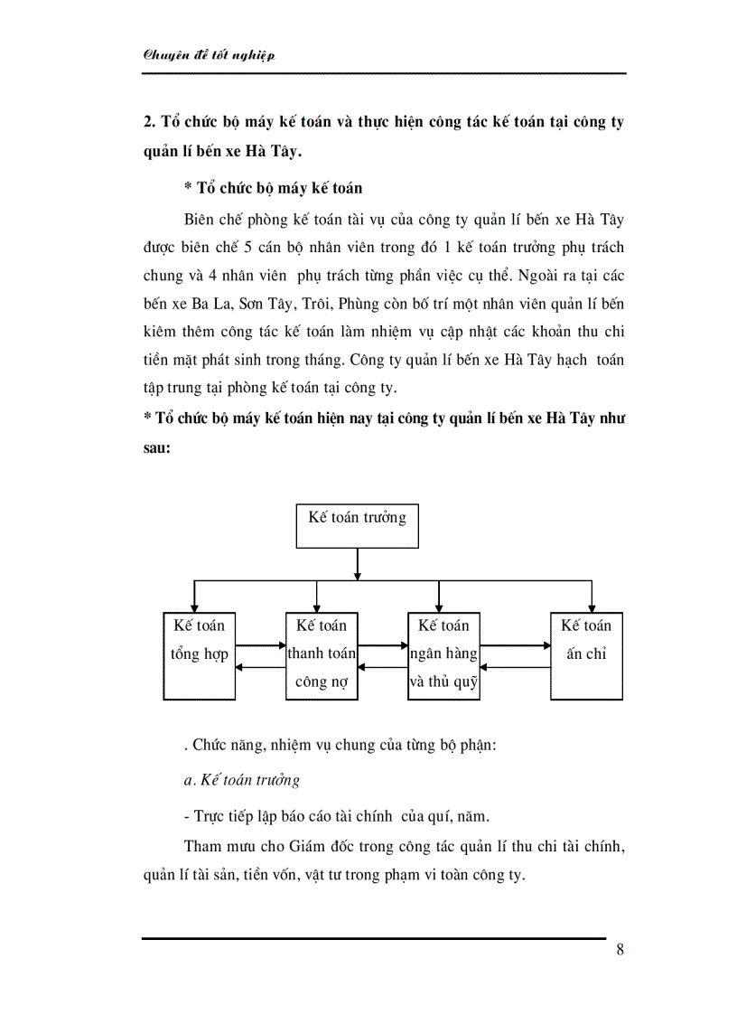 image for page Kế toán nghiệp vụ vốn bằng tiền và các khoản phải thanh toán tại công ty Quản lí bến xe Hà Tây