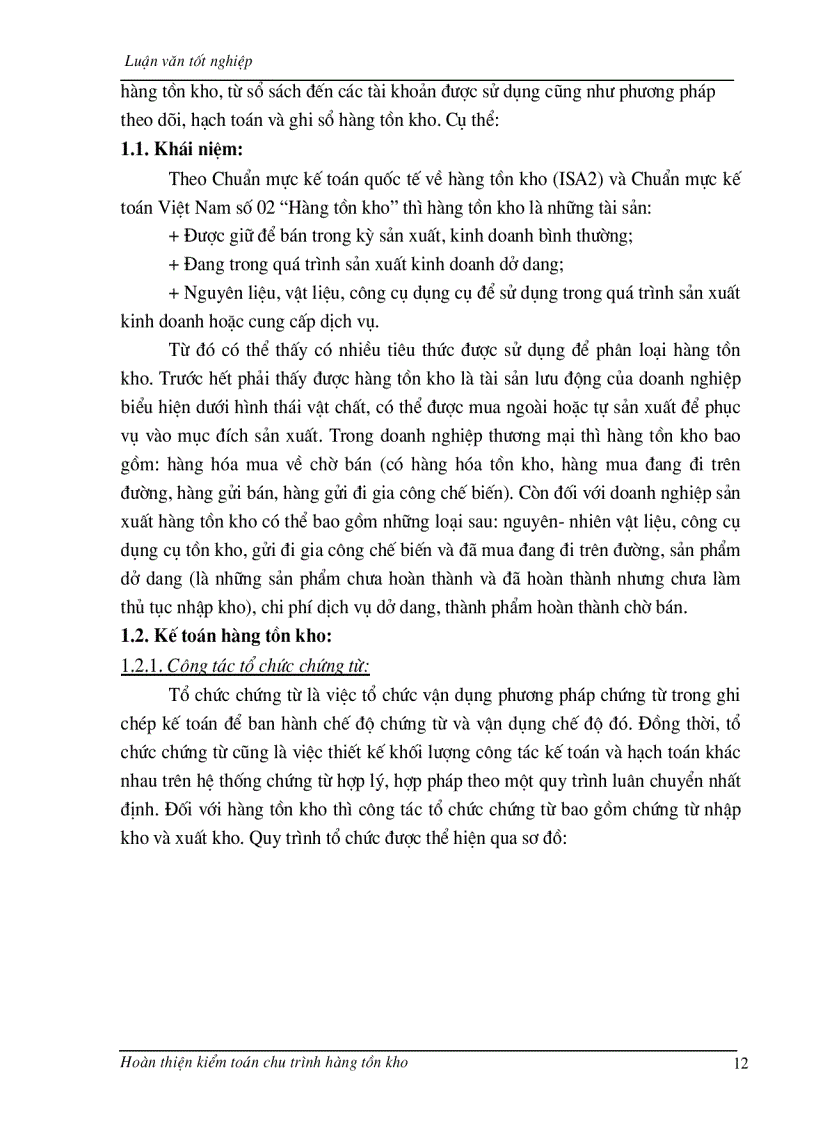 image for page Hoàn thiện kiểm toán chu trình hàng tồn kho trong kiểm toán Báo cáo tài chính do Công ty Kiểm toán tư vấn xây dựng Việt Nam thực hiện