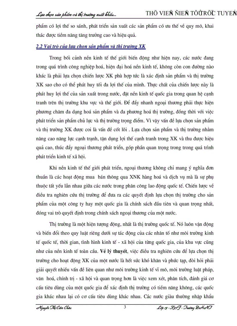 image for page Lựa chọn sản phẩm và thị trường xuất khẩu của Việt Nam Thực trạng và giải pháp