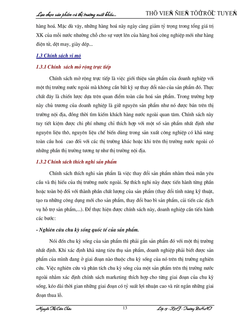 image for page Lựa chọn sản phẩm và thị trường xuất khẩu của Việt Nam Thực trạng và giải pháp