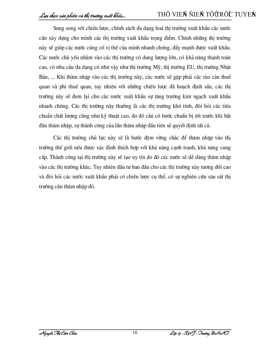 image for page Lựa chọn sản phẩm và thị trường xuất khẩu của Việt Nam Thực trạng và giải pháp