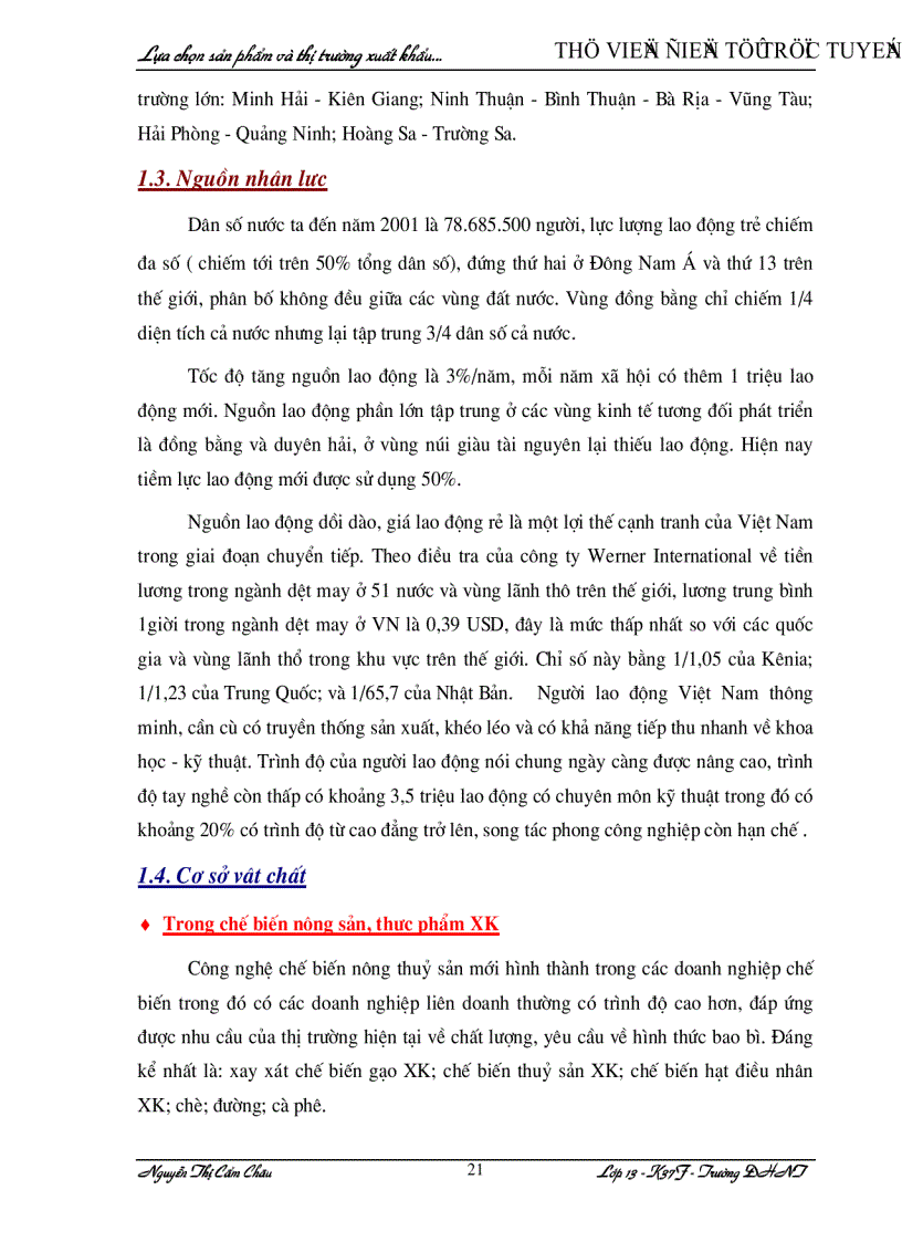 image for page Lựa chọn sản phẩm và thị trường xuất khẩu của Việt Nam Thực trạng và giải pháp