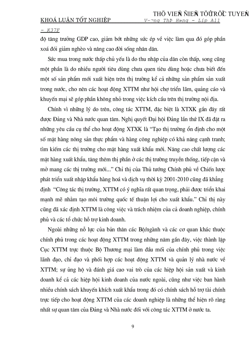 image for page Tìm hiểu hoạt động xúc tiến thương mại nói chung và đặc biệt xúc tiến xuất khẩu nói riêng ở Việt Nam trong giai đoạn hiện nay