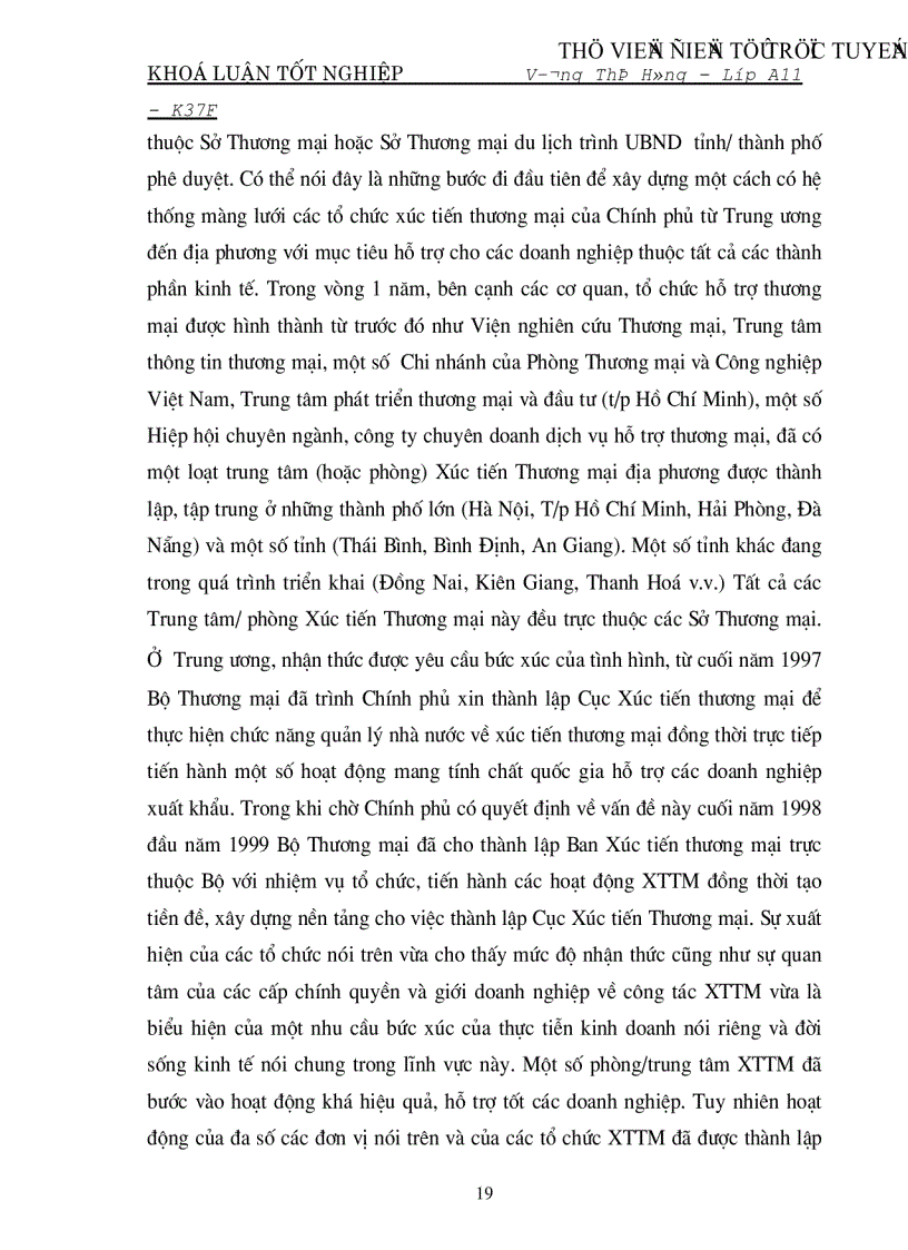 image for page Tìm hiểu hoạt động xúc tiến thương mại nói chung và đặc biệt xúc tiến xuất khẩu nói riêng ở Việt Nam trong giai đoạn hiện nay