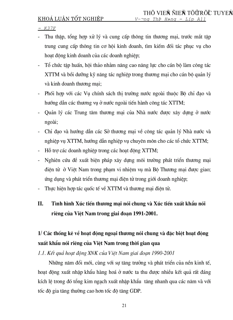 image for page Tìm hiểu hoạt động xúc tiến thương mại nói chung và đặc biệt xúc tiến xuất khẩu nói riêng ở Việt Nam trong giai đoạn hiện nay