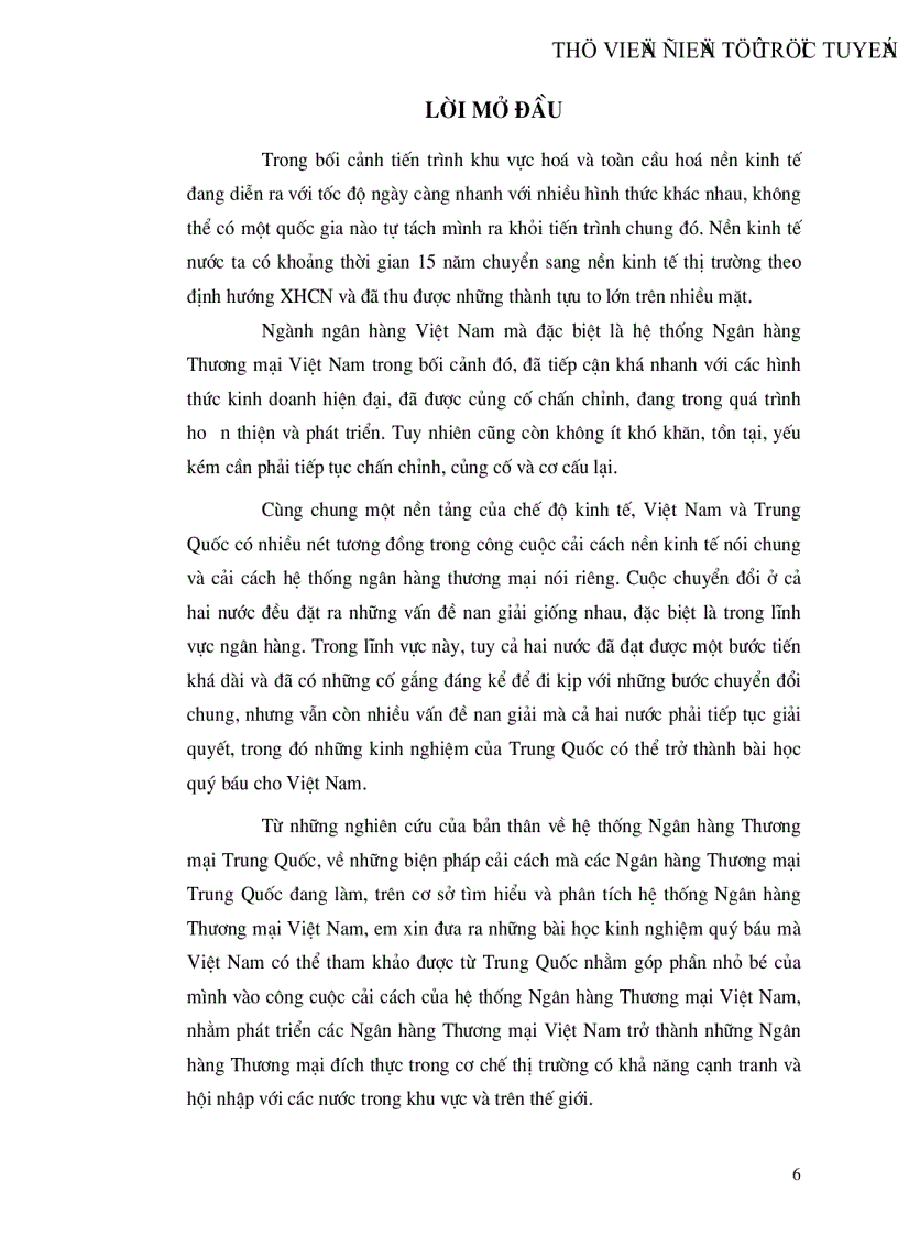 image for page Cải cách hệ thống ngân hàng thương mại Trung Quốc và những bài học kinh nghiệm cho Việt Nam