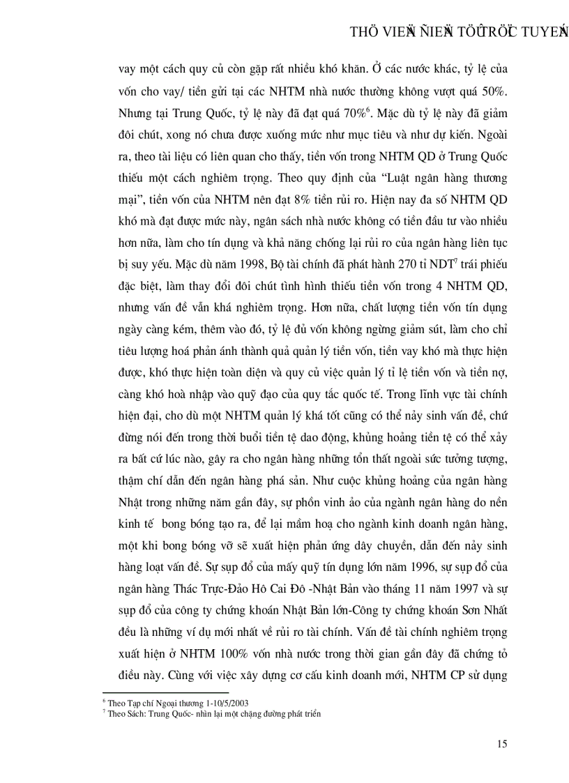 image for page Cải cách hệ thống ngân hàng thương mại Trung Quốc và những bài học kinh nghiệm cho Việt Nam