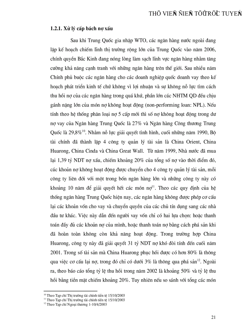 image for page Cải cách hệ thống ngân hàng thương mại Trung Quốc và những bài học kinh nghiệm cho Việt Nam