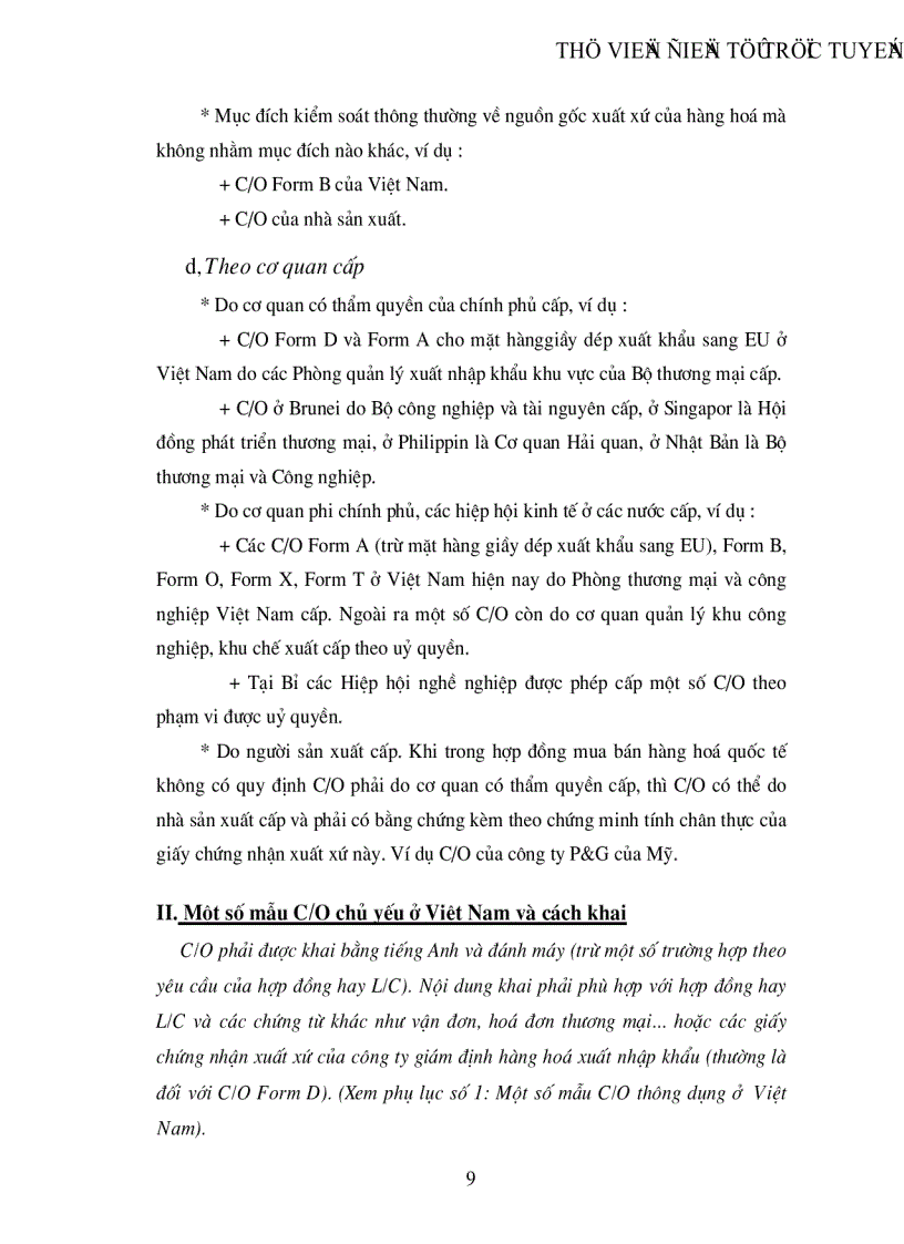 image for page Giấy chứng nhận xuất xứ những vấn đề còn tồn tại trong hoạt động xuất khẩu