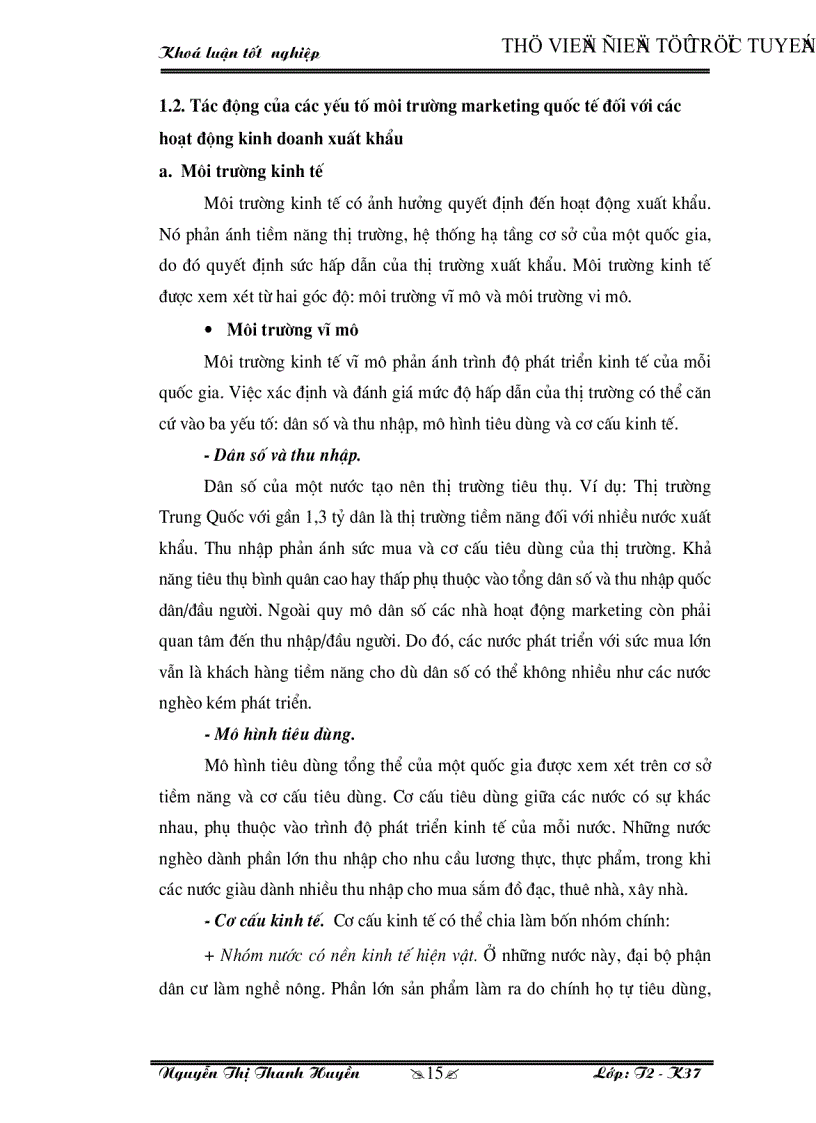 image for page Marketing xuất khẩu và vận dụng trong kinh doanh xuất khẩu ở công ty May 10