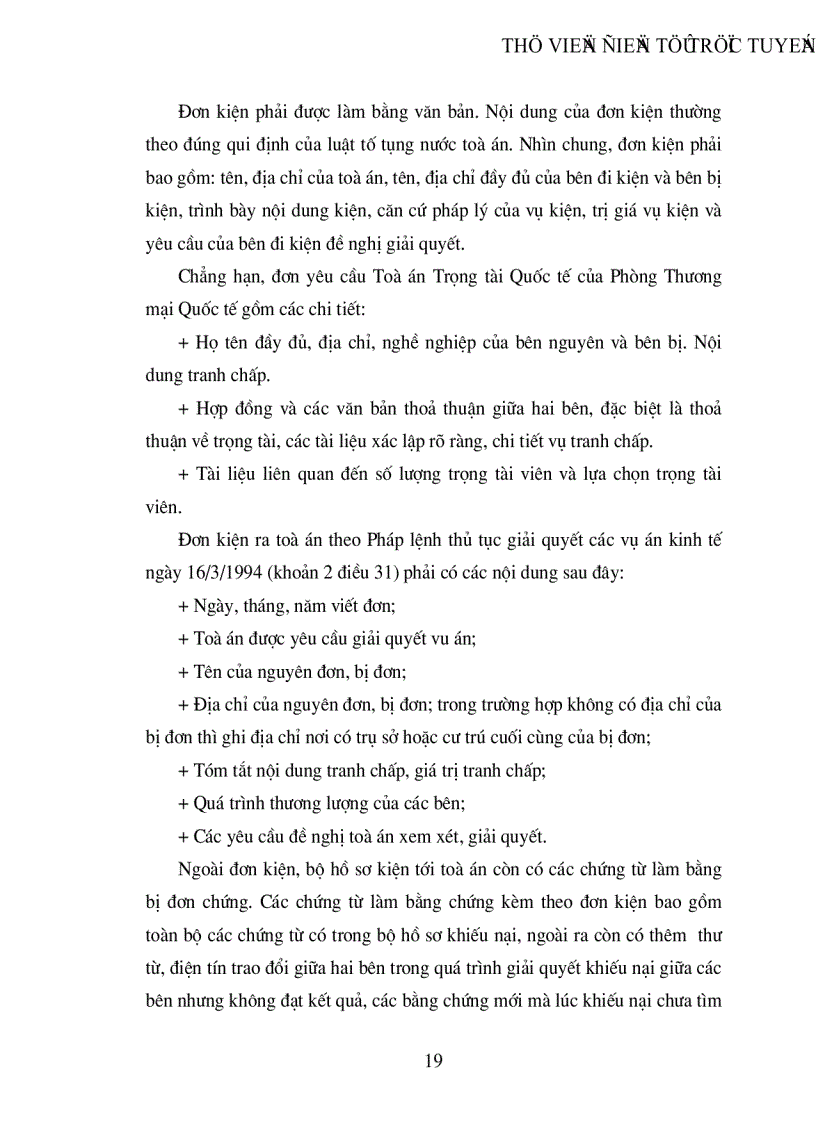 image for page Giải quyết các tranh chấp trong ngoại thương và thực tiễn giải quyết tranh chấp tại Công ty dệt may Hà nội