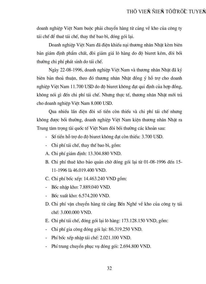 image for page Giải quyết các tranh chấp trong ngoại thương và thực tiễn giải quyết tranh chấp tại Công ty dệt may Hà nội