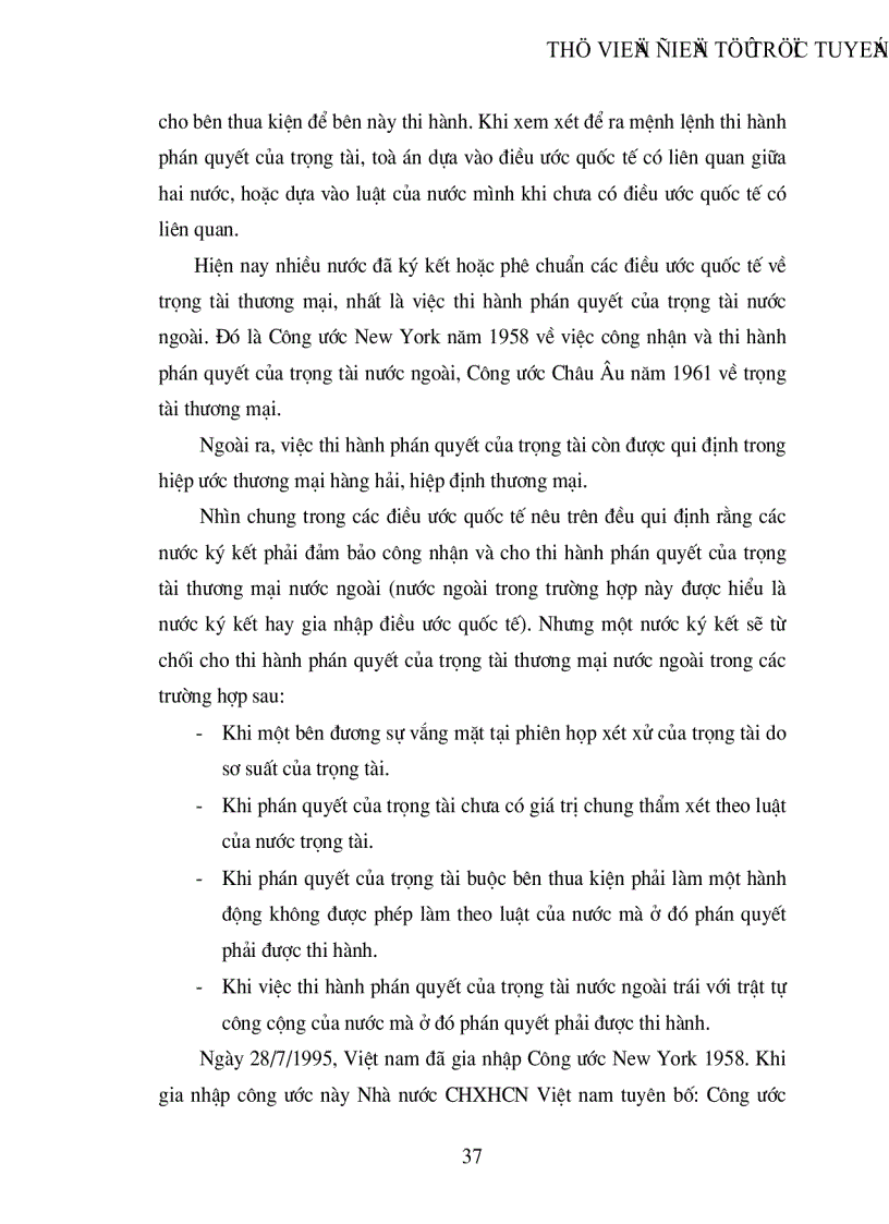 image for page Giải quyết các tranh chấp trong ngoại thương và thực tiễn giải quyết tranh chấp tại Công ty dệt may Hà nội