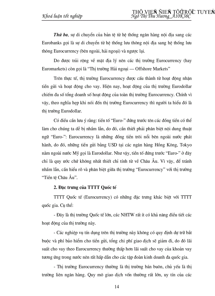 image for page Thực trạng và khả năng hội nhập của thị trường tiền tệ Việt Nam vào thị trường tiền tệ Quốc tế