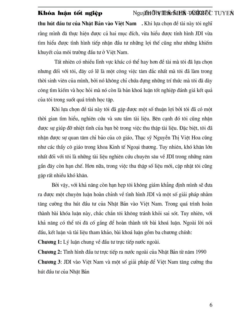 image for page Tình hình đầu tư trực tiếp ra nước ngoài của Nhật Bản từ năm 1990 và một số giải pháp nhằm tăng cường thu hút đầu tư của Nhật Bản vào Việt Nam
