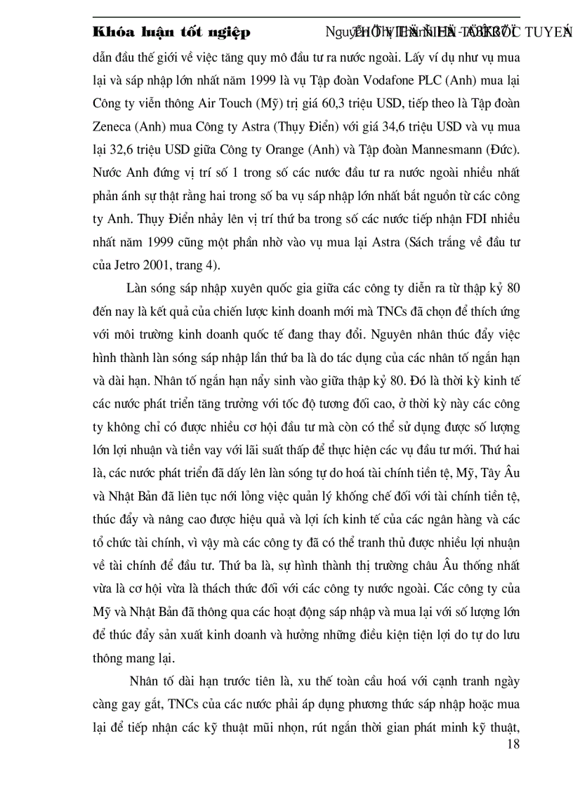 image for page Tình hình đầu tư trực tiếp ra nước ngoài của Nhật Bản từ năm 1990 và một số giải pháp nhằm tăng cường thu hút đầu tư của Nhật Bản vào Việt Nam