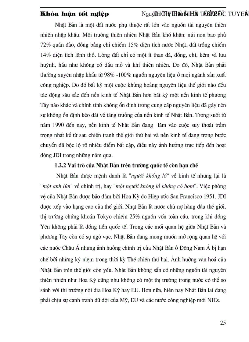 image for page Tình hình đầu tư trực tiếp ra nước ngoài của Nhật Bản từ năm 1990 và một số giải pháp nhằm tăng cường thu hút đầu tư của Nhật Bản vào Việt Nam