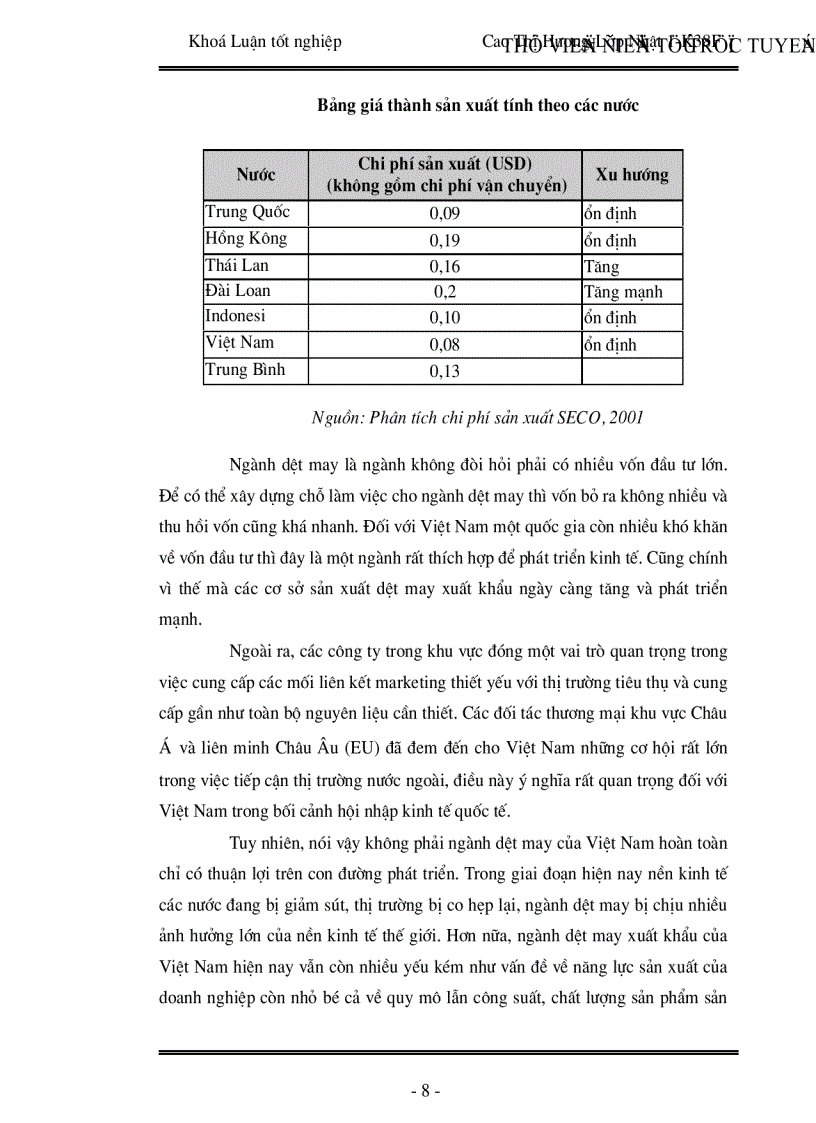 image for page Thực trạng định hướng và giải pháp phát triển ngành dệt may xuất khẩu Việt Nam