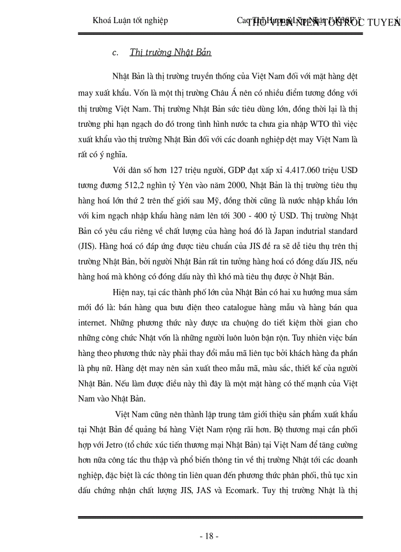 image for page Thực trạng định hướng và giải pháp phát triển ngành dệt may xuất khẩu Việt Nam