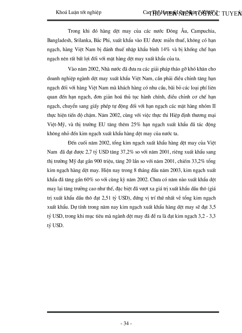 image for page Thực trạng định hướng và giải pháp phát triển ngành dệt may xuất khẩu Việt Nam