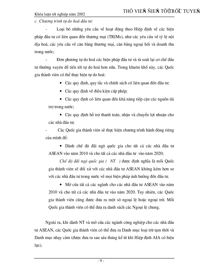 image for page Khu vực đầu tư ASEAN AIA và giải pháp cải thiện môi trường đầu tư của Việt Nam trong quá trình tham gia AIA