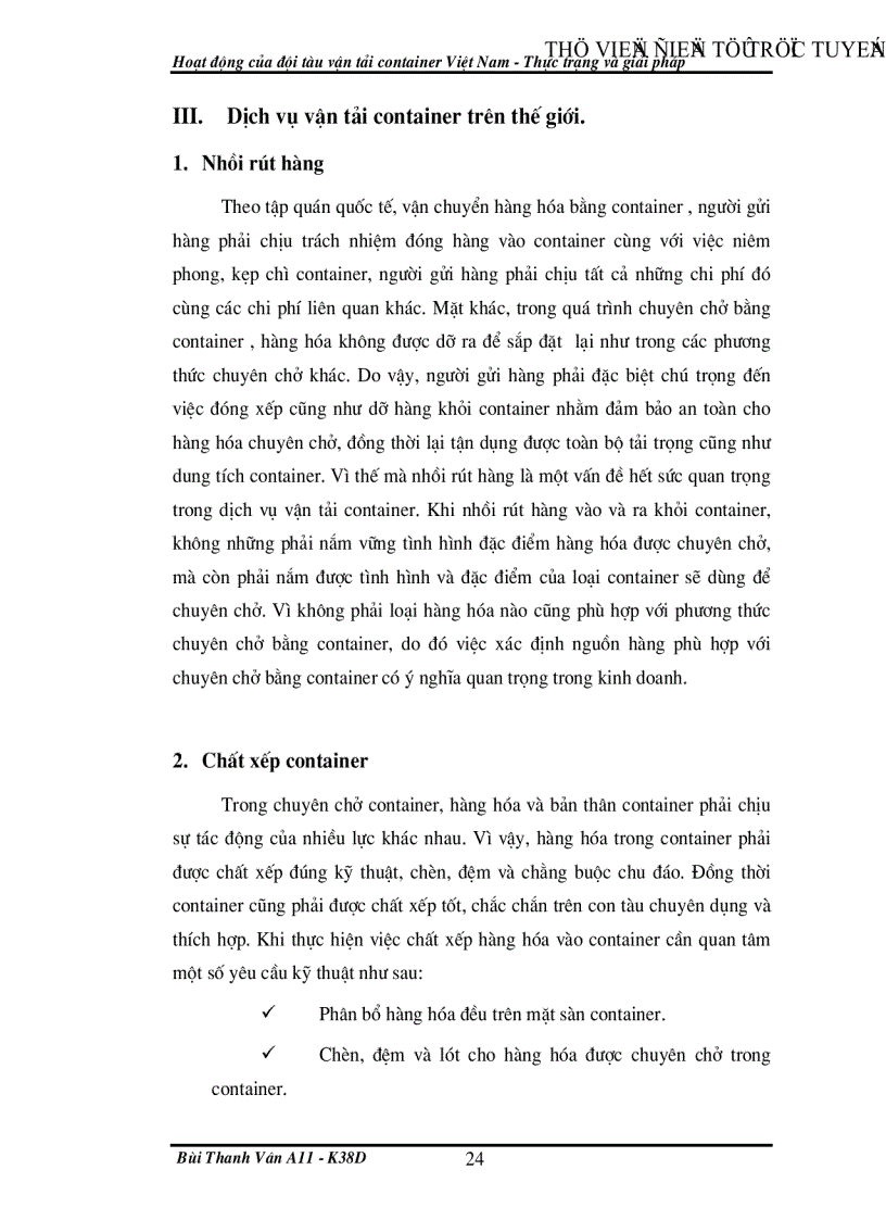 image for page Thực trạng của đội tàu container Việt Nam và đề xuất một số giải pháp nâng cao năng lực cạnh tranh của đội tàu container trong bối cảnh hội nhập khu vực và quốc tế