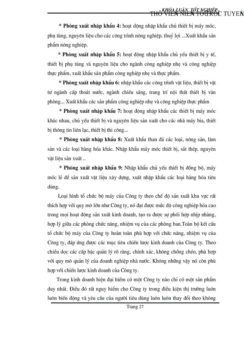 image for page Một số vấn đề về nhập khẩu thiết bị toàn bộ nói chung và hiện trạng nhập khẩu mặt hàng này của Công ty Technoimport nói riêng trong những năm gần đây