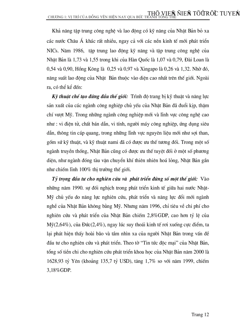 image for page Đồng Yên Nhật Bản hiện nay và ảnh hưởng của nó đến thị trường tiền tệ Châu á