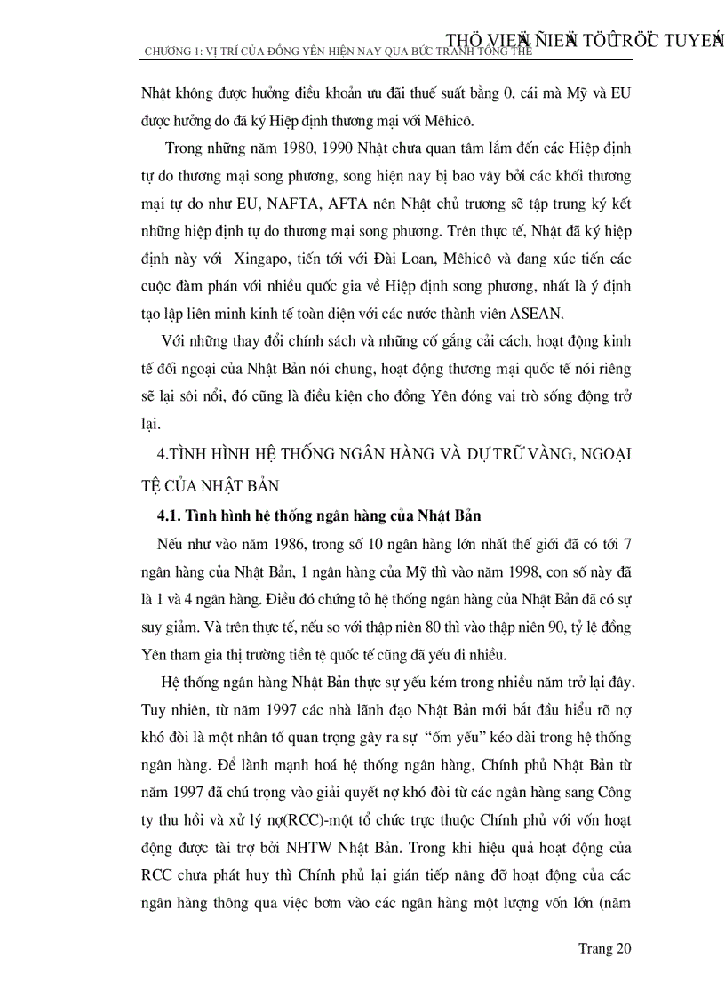 image for page Đồng Yên Nhật Bản hiện nay và ảnh hưởng của nó đến thị trường tiền tệ Châu á