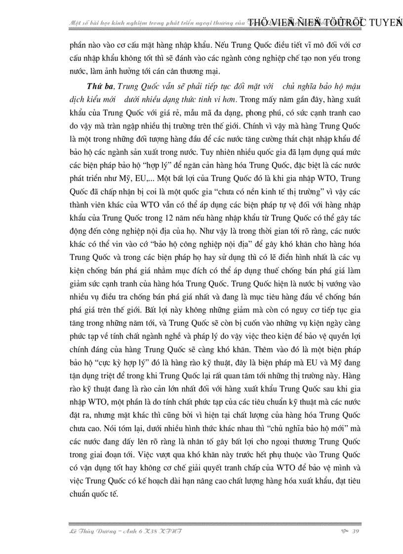 image for page Một số bài học kinh nghiệm trong phát triển ngoại thương của Trung Quốc và gợi ý đối với Việt Nam