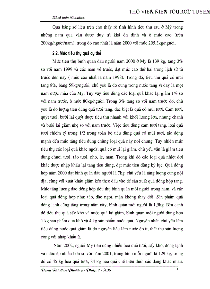 image for page Giải pháp mở rộng xuất khẩu rau quả của Việt nam vào thị trường Mỹ