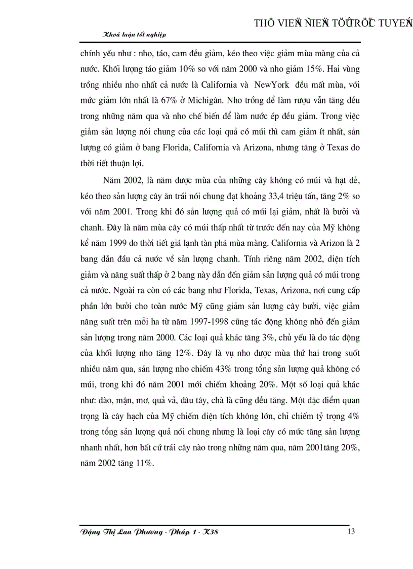 image for page Giải pháp mở rộng xuất khẩu rau quả của Việt nam vào thị trường Mỹ