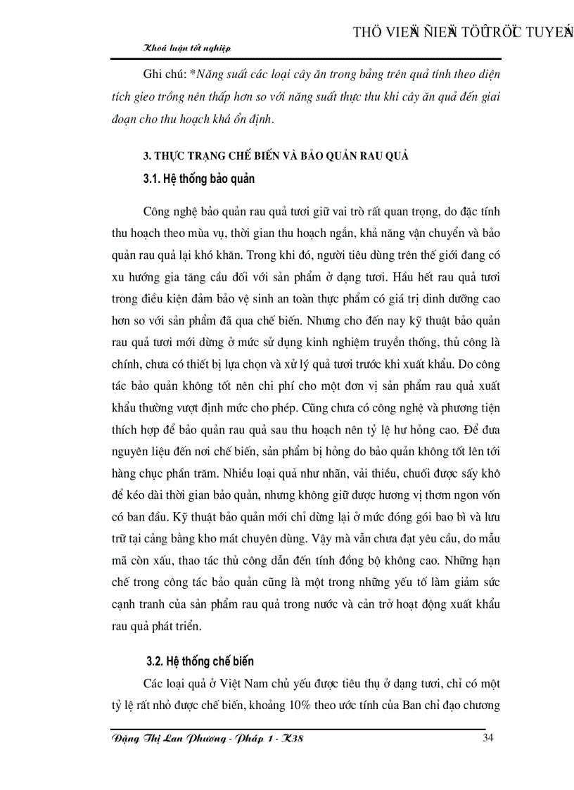 image for page Giải pháp mở rộng xuất khẩu rau quả của Việt nam vào thị trường Mỹ