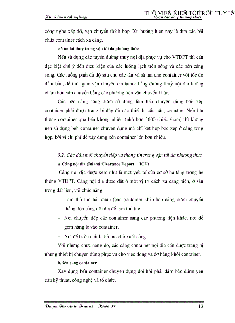 image for page Vận tải đa phương thức thực trạng và các giải pháp phát triển vận tải đa phương thức ở Việt Nam