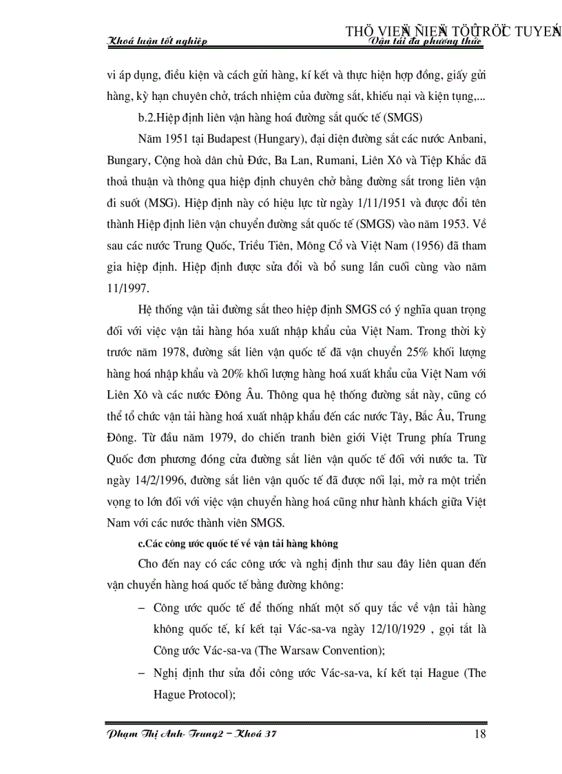 image for page Vận tải đa phương thức thực trạng và các giải pháp phát triển vận tải đa phương thức ở Việt Nam