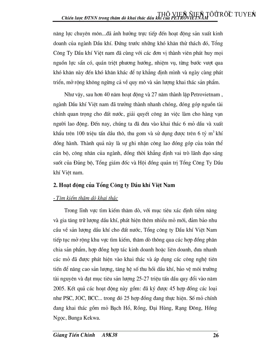 image for page Chiến lược đầu tư nước ngoài trong thăm dò khai thác dầu khí của Tổng công ty Dầu khí Việt Nam