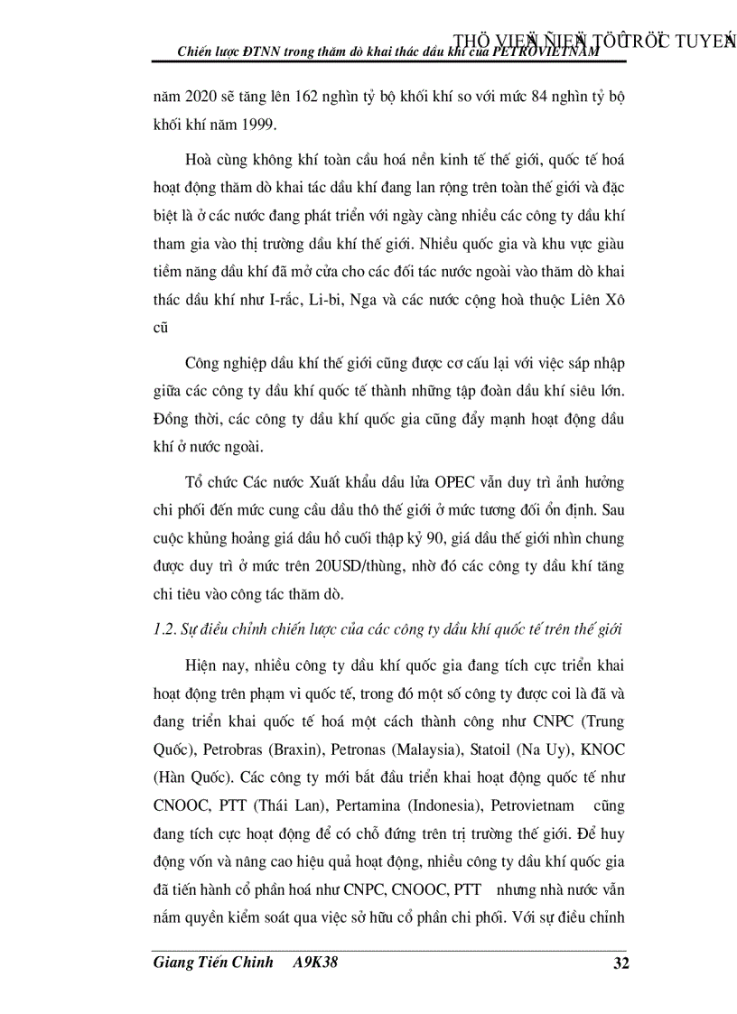 image for page Chiến lược đầu tư nước ngoài trong thăm dò khai thác dầu khí của Tổng công ty Dầu khí Việt Nam