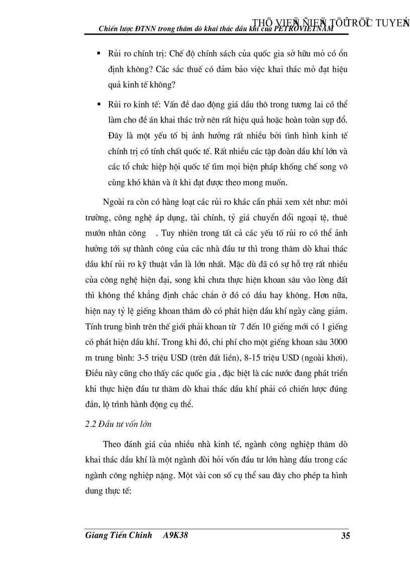 image for page Chiến lược đầu tư nước ngoài trong thăm dò khai thác dầu khí của Tổng công ty Dầu khí Việt Nam
