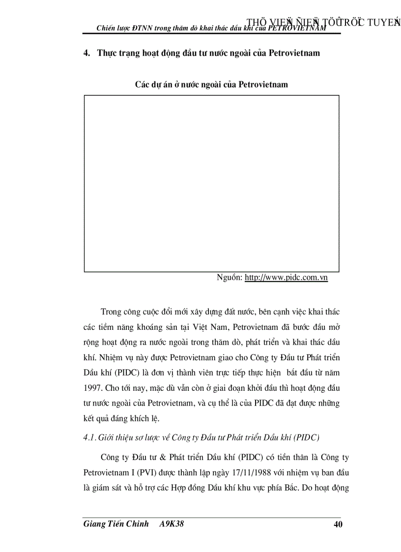 image for page Chiến lược đầu tư nước ngoài trong thăm dò khai thác dầu khí của Tổng công ty Dầu khí Việt Nam