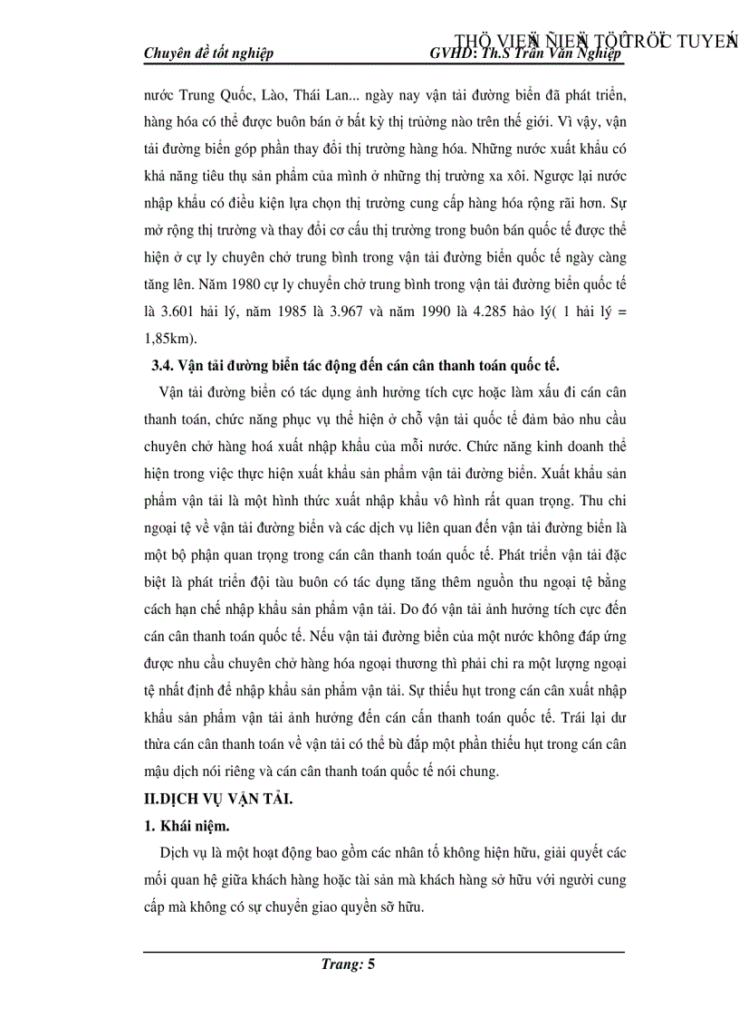 image for page Một số giải pháp hoàn thiện dịch vụ vận tải biển tại công ty Sông Thu