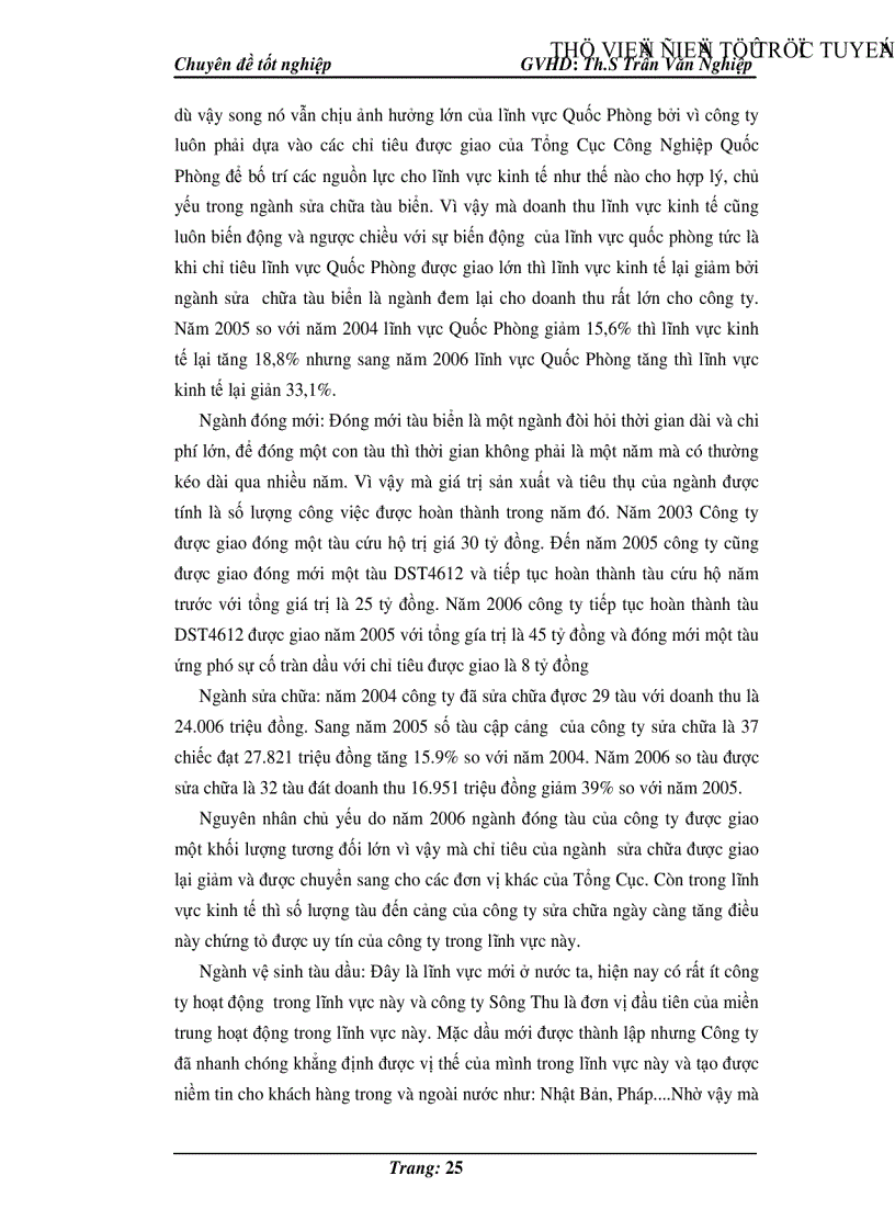 image for page Một số giải pháp hoàn thiện dịch vụ vận tải biển tại công ty Sông Thu