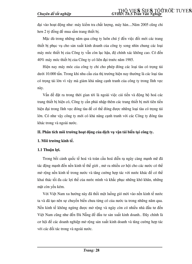 image for page Một số giải pháp hoàn thiện dịch vụ vận tải biển tại công ty Sông Thu